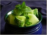 Fresh Mint Melon Ball Salad