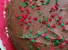 Brownie Fudge Layer Cake ( Light). Recipe by Redsie
