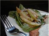 Spinach & Pear Salad With Dijon Mustard Vinaigrette