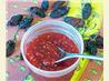 Raspberry Chipotle Freezer Jam  - No Cook