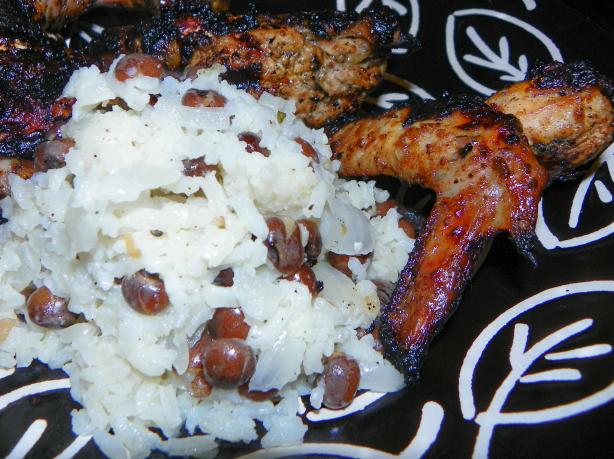 Jamaican Style Peas and Rice (Red Beans and Rice). Photo by Baby Kato