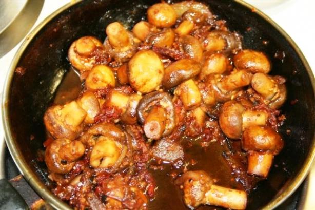 Paprika Mushrooms With Greek-Style Yoghurt. Photo by Karen Elizabeth