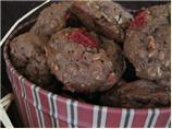Double Chocolate Cherry Cookies