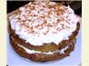Scrumptious Orange Carrot Cake. Recipe by Clare 'E-Foodie' Jones