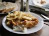 Real English Fish and Chips With Yorkshire Beer Batter