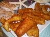 Real English Fish and Chips With Yorkshire Beer Batter