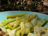Sauteed Leeks in Lemon Dill Butter