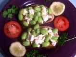 Crostini With Fava Beans and Ricotta Salata