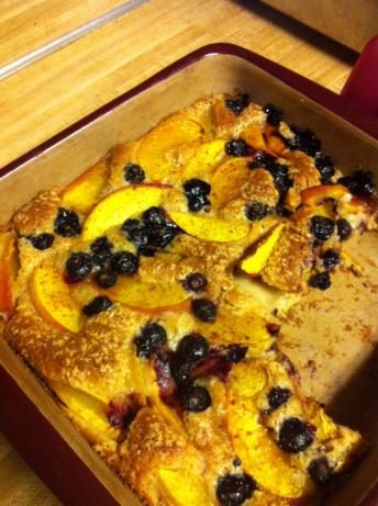 Blueberry Peach Cobbler. Photo by tastefultreats