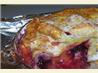 Nectarine-Berry Pie. Recipe by Chicopee