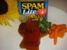 Baked "lite" Spam. Recipe by Likkel