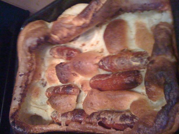 Traditional British Toad-In-The-Hole and Mini Toads Too!. Photo by rasully