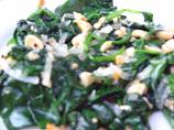 Spinach and Peanuts