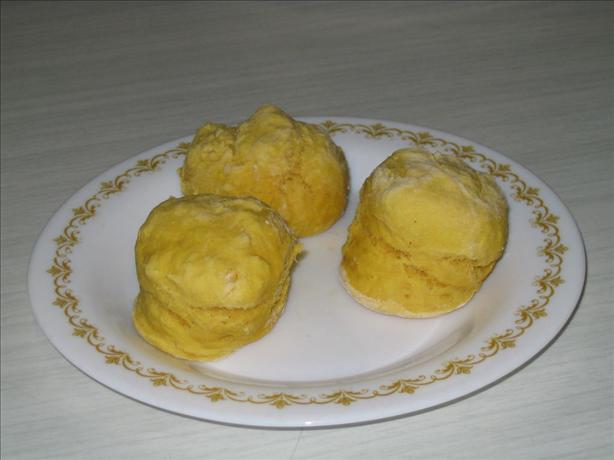 Easy 2 Ingredient Pumpkin Scones. Photo by Newiegirl