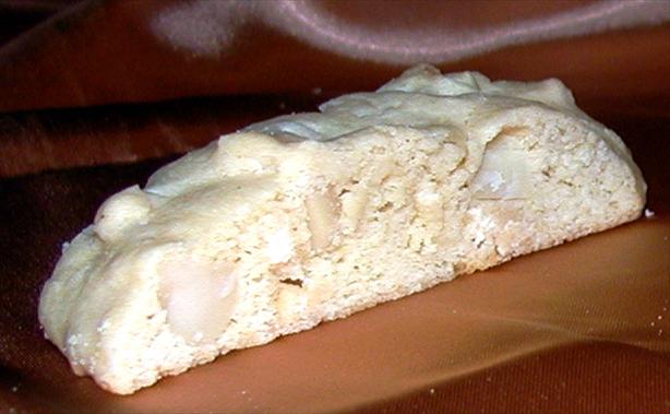 Terry's White Chocolate Macadamia Biscotti, (Tender Biscotti). Photo by Mrs Goodall