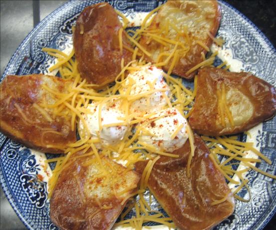 Oven-rack Baked Potatoes. Photo by Junebug