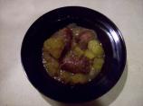 Grilled Bratwurst Supper. Photo by Boo Chef in West Texas