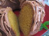 Pumpkin Bundt Cake With Chocolate Glaze