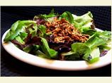 Southern Greens With Warm Pecan Dressing