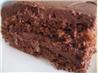 Old Fashioned Sour Cream Chocolate Fudge Cake With Icing