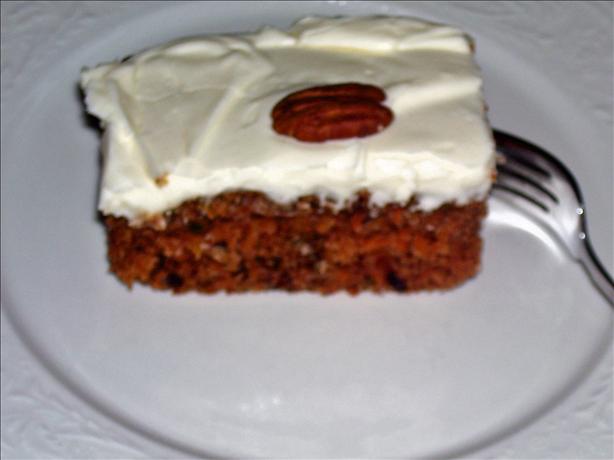 Carrot Cake With Cream Cheese Frosting. Photo by Sage