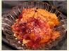 Thanksgiving Cranberry Peach Cobbler