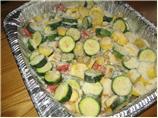 Zucchini & Yellow Squash Casserole. Photo by Mainely Debbie