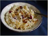 Cherry Almond Rice Pudding
