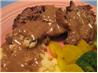 Slow Cooker Beef in Mushroom Gravy