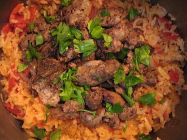 Pilaf With Chicken Livers. Photo by Engrossed
