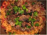 Pilaf With Chicken Livers