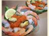 Seafood Salad Martini With Vodka Habanero Dressing