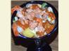 Seafood Salad Martini With Vodka Habanero Dressing