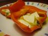 Grilled Pesto Red Bell Peppers. Recipe by LynnL
