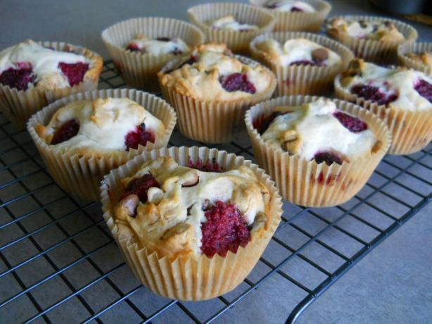 Raspberry-Chocolate Chip Muffins. Photo by ShrutiForPresident