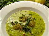 Middle Eastern Lamb and Spinach Soup
