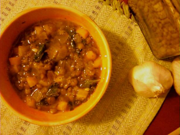 Moroccan Lentil and Kale Stew. Photo by suribu67