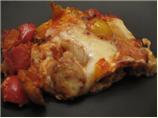 Mushroom and Sweet Pepper Lasagna