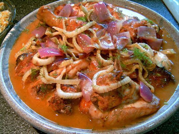 Moroccan Spiced Chicken and Fennel. Photo by Mikekey