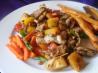 Apple and Pork Stir-Fry With Ginger