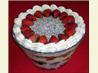 White Chocolate, Irish Cream & Berry Trifle