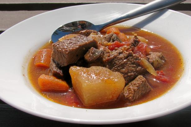 Leftover Roast Beef  Stew. Photo by lazyme