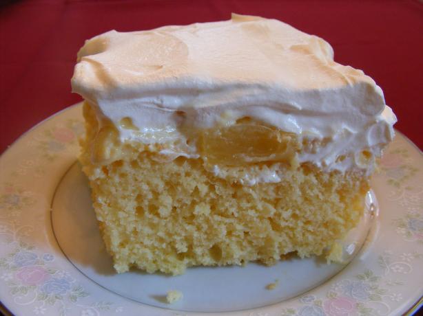 Pineapple Pudding Cake. Photo by Seasoned Cook