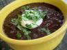 Lone Star Steakhouse Black Bean Soup. Recipe by Irish Rose