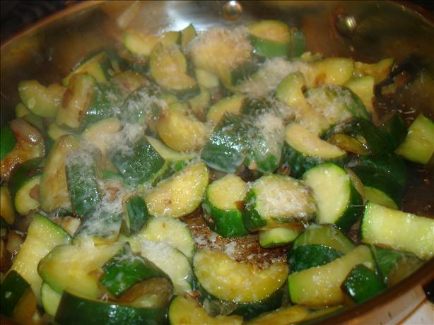 The Barefoot Contessa's Zucchini With Parmesan. Photo by Boomette