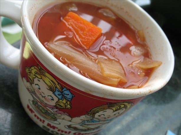 Weight Watcher’s Cabbage Soup – Sweet and Sour. Photo by Redsie