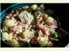 Creamy Garlic Pasta With Mushrooms and Prosciutto. Recipe by lazyme