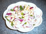 White Bean and Red Onion Salad