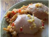 Hawaiian Stuffed Chicken Breasts