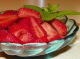 Strawberries With Balsamic Vinegar of Modena Monari Federzoni
